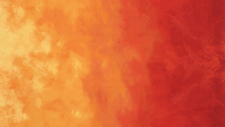 Robert Kaufman Sky AJSD-18709-285 Ember, tonaalinen akvarellikangas keltainen-oranssi-punainen sävyissä