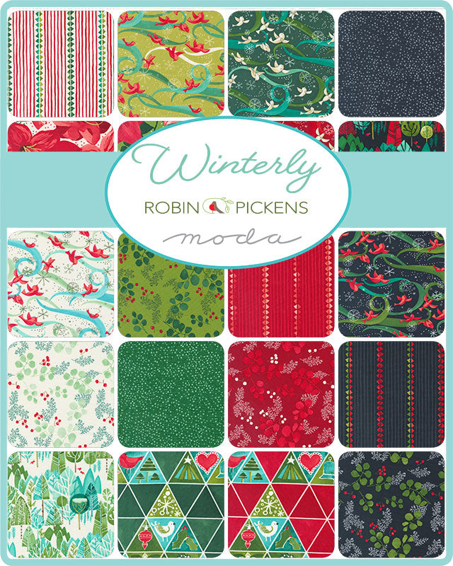 Robin Pickens - Winterly - 5" Charm fabric bundle RP-classic-modern