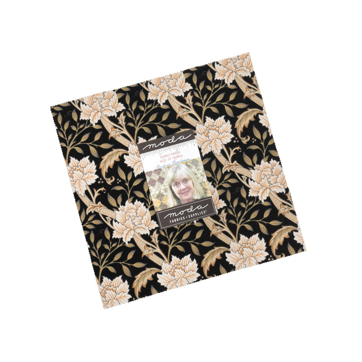 Morris Manor Layer Cake Barbara Brackman Moda – 42 x 10″ esileikattua puuvillaneliötä kukkakuviolla