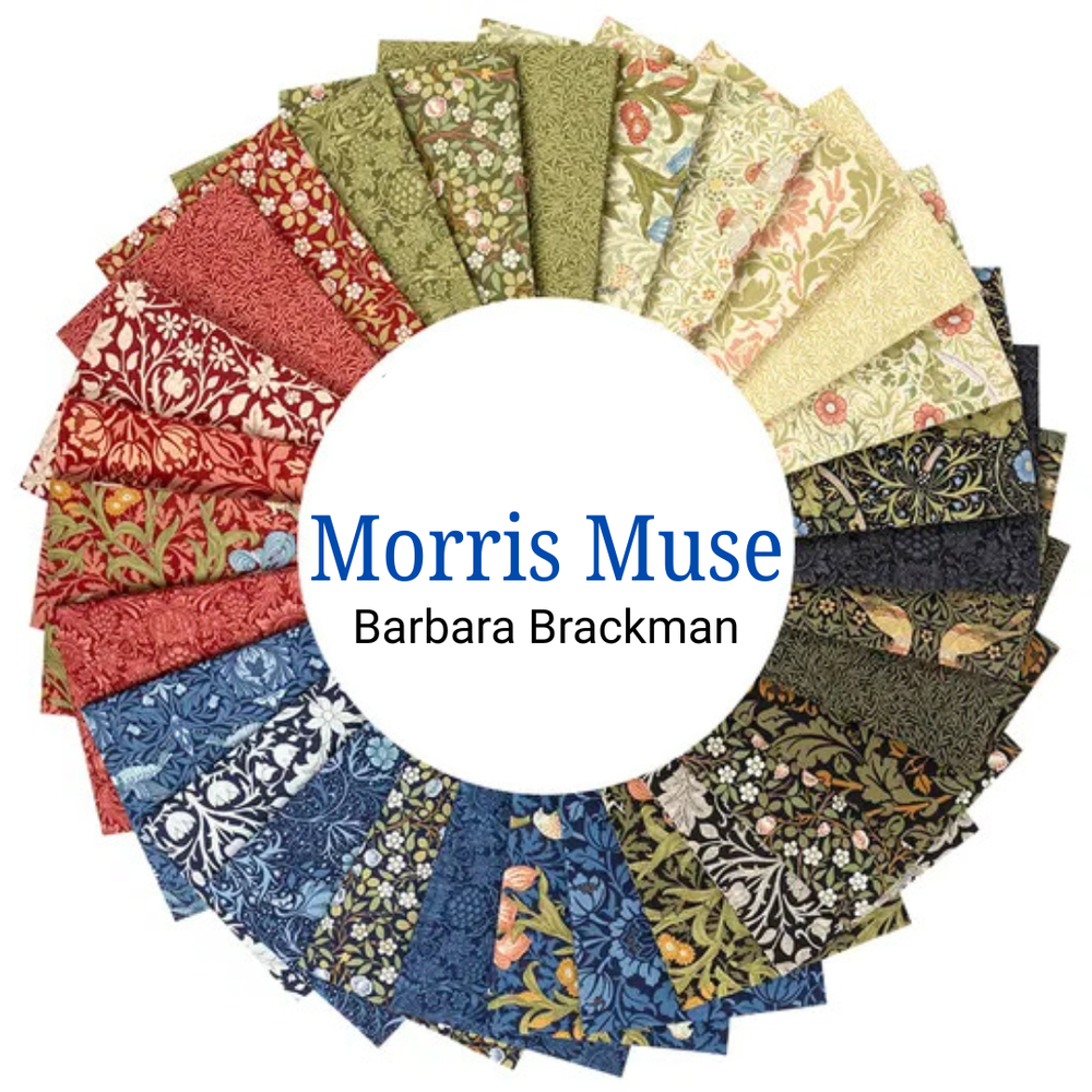 Barbara Brackmanin Morris Muse kokoelman kankaita