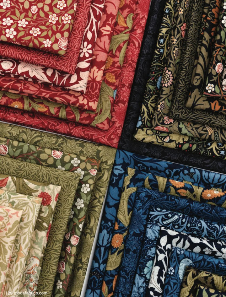 Barbara Brackman - Morris Muse roll of 42 pieces cotton fabric