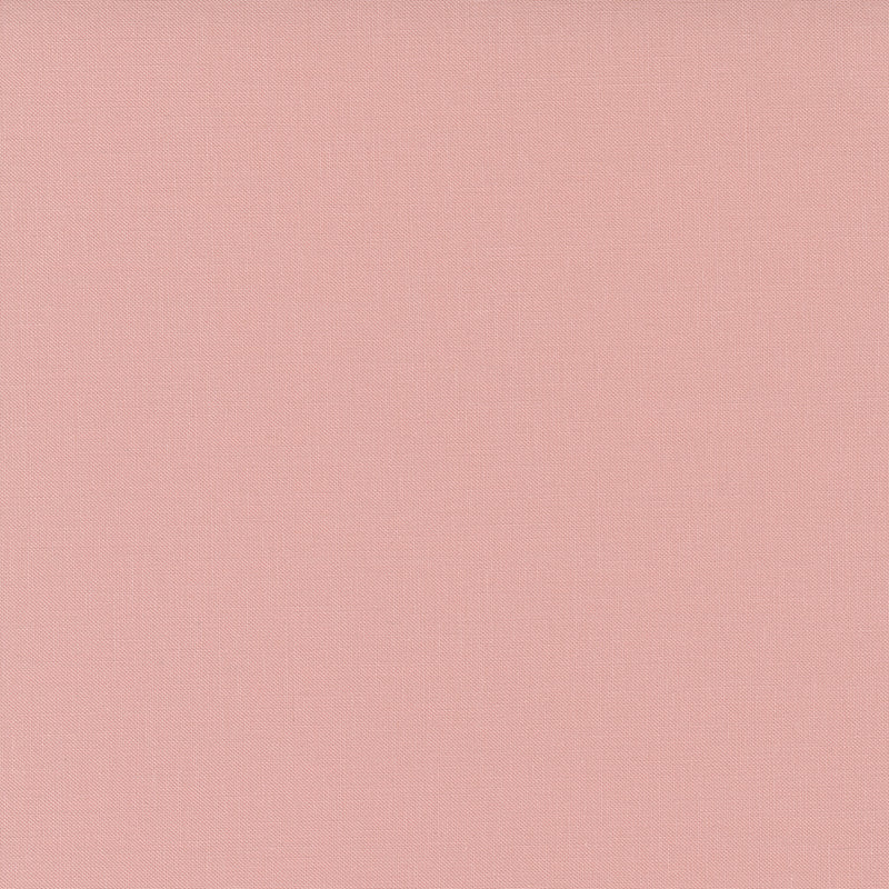 Bella Solids - 9900-195 Bunny Hill Pink yksivärinen puuvillakangas, vaaleanpunainen