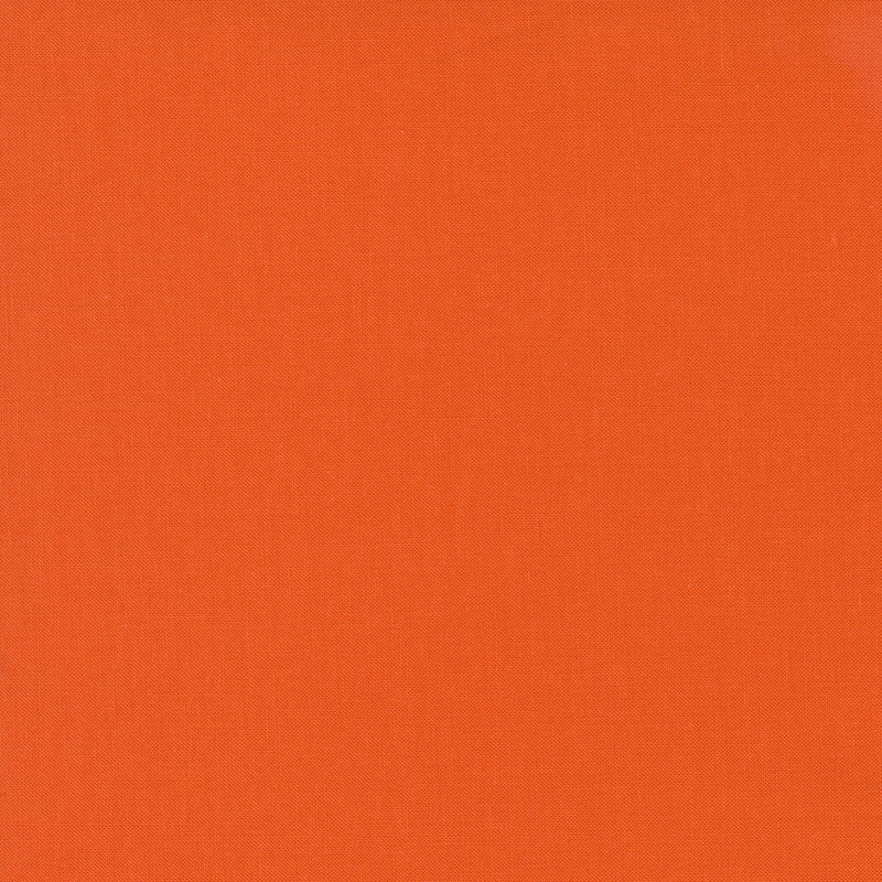 Bella Solids 9900-209 Clementine yksivärinen puuvillakangas, oranssi
