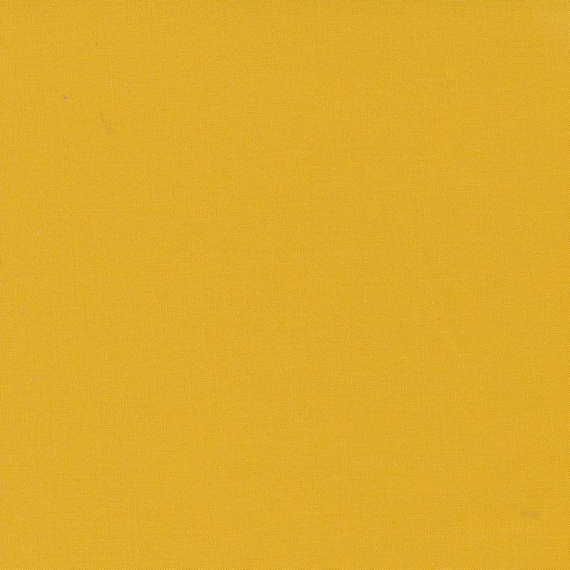Bella Solids 9900-213 Mustard yksivärinen puuvillakangas, keltainen