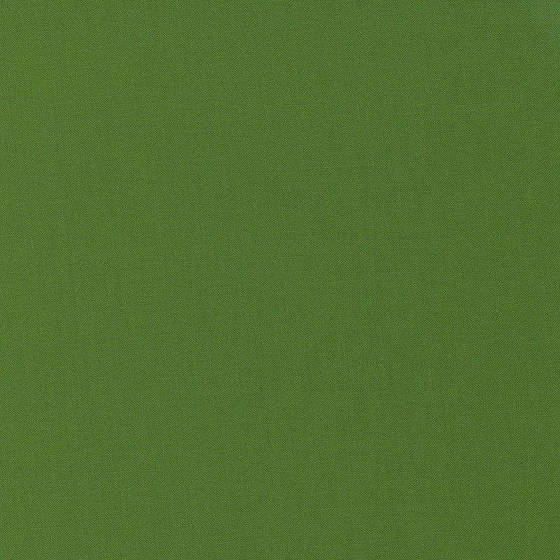 Bella Solids 9900-234 Evergreen yksivärinen puuvillakangas, vihreä