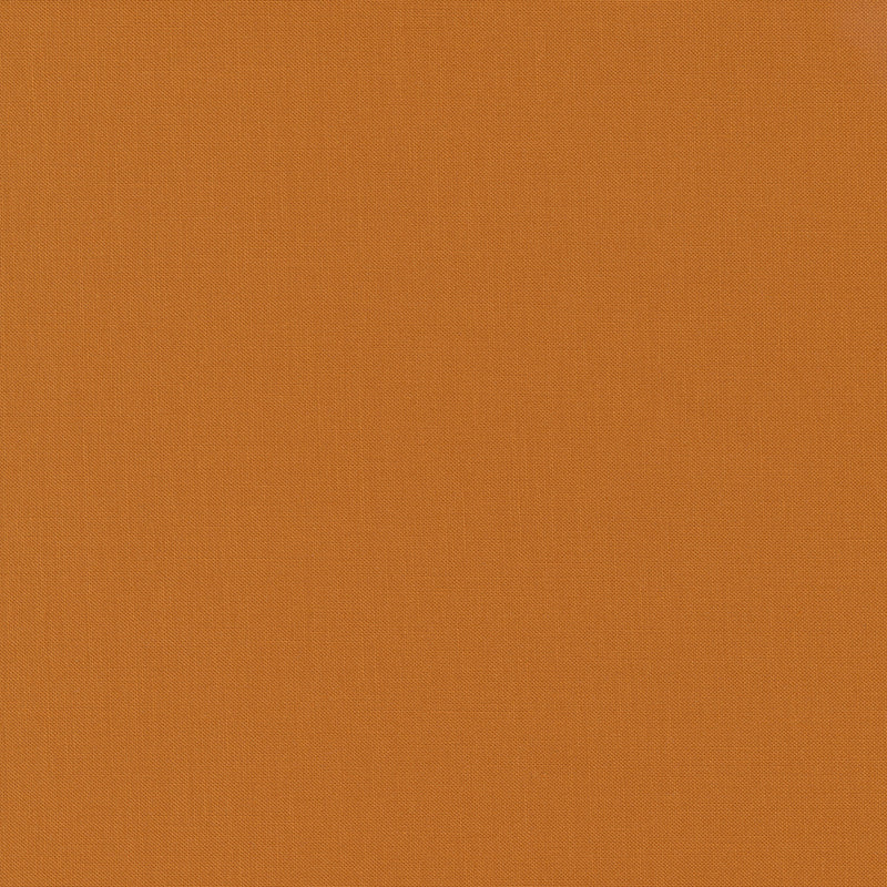Bella Solids 9900-292 Amber yksivärinen puuvillakangas