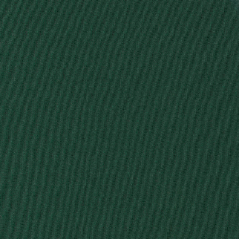 Bella Solids 9900-399 Juniper yksivärinen puuvillakangas, tummanvihreä