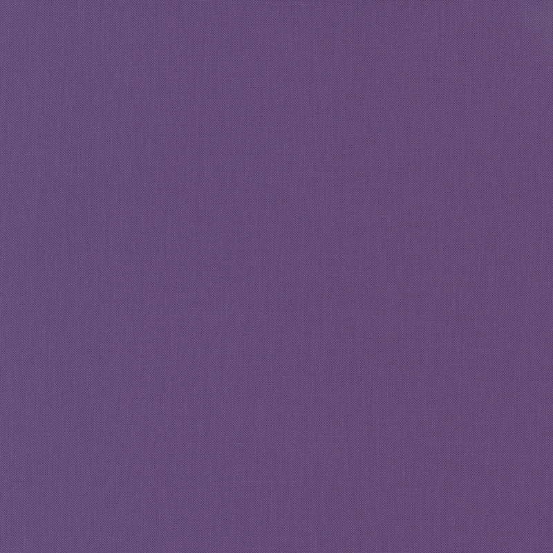 Bella Solids 9900 381 Concord yksivärinen puuvillakangas, violetti