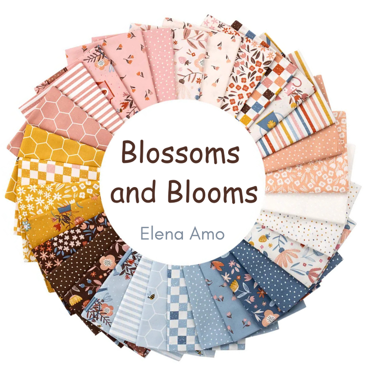 Elena Amo - Blossoms and Blooms 5" Charm kangasnippu RP-moderni