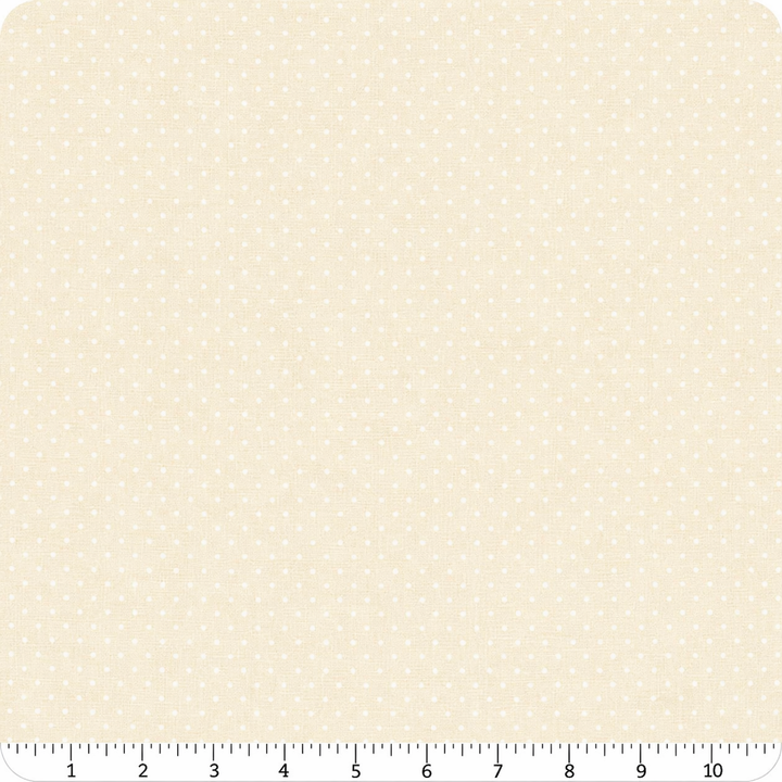 Essential Dots 8654-11 Eggshell puuvillakangas