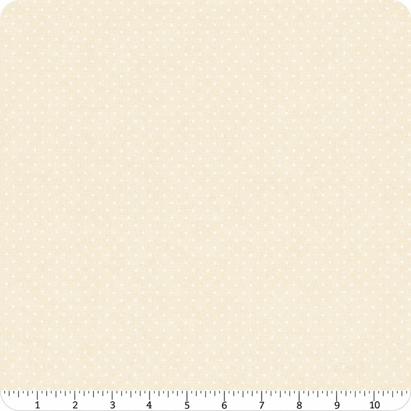 Essential Dots 8654-11 Eggshell puuvillakangas