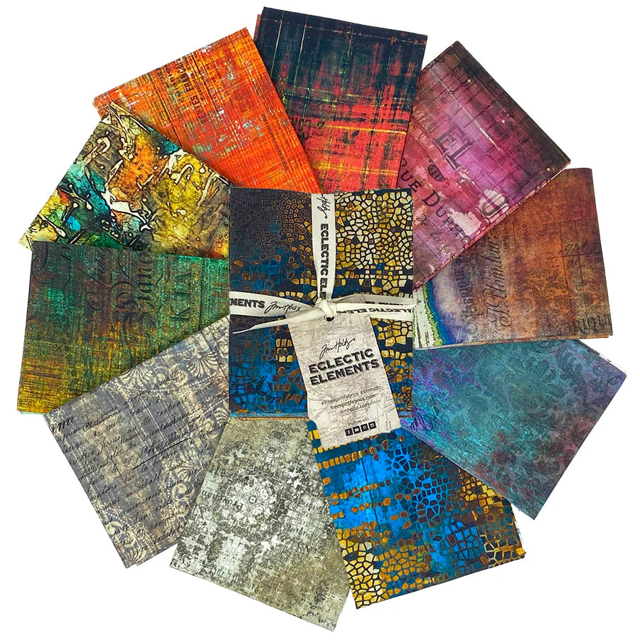 Tim Holtz Abandoned-2 Fat Quarter 10 palan kangasnippu