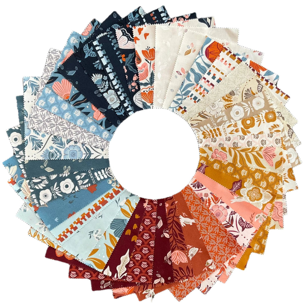 Fancy That Design Housen suunnitttelema Folk&Lore kokoelman  Charm Pack