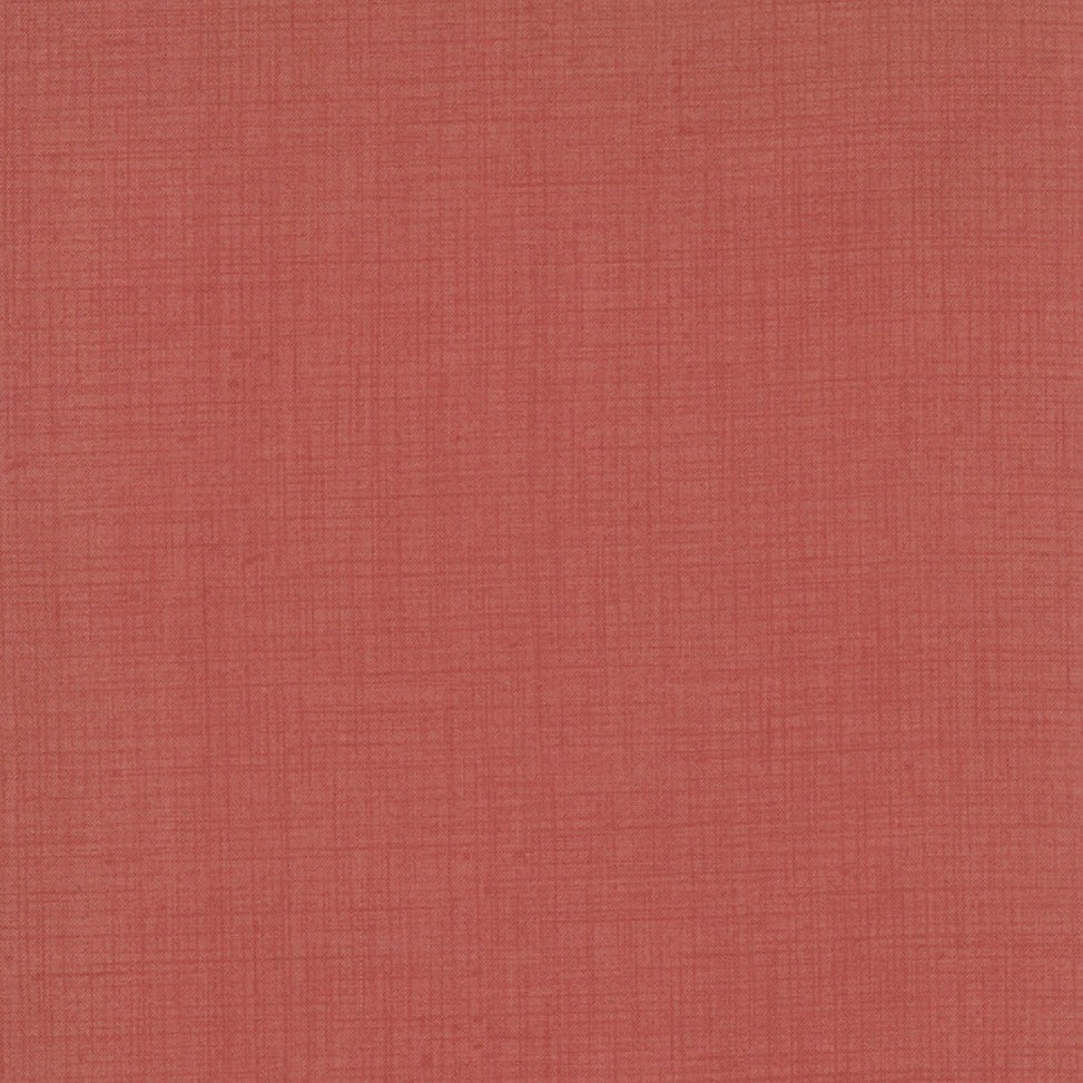 French Generalin suunnittelema Solids Faded Red 13529-19 puuvillakangas, punainen