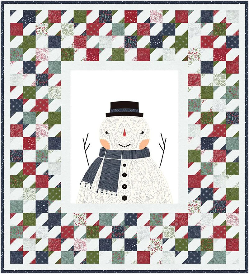 Gingiber - Merrymaking Holiday Panel 48340-11M bomullstyg, julklappspanel (metallic)