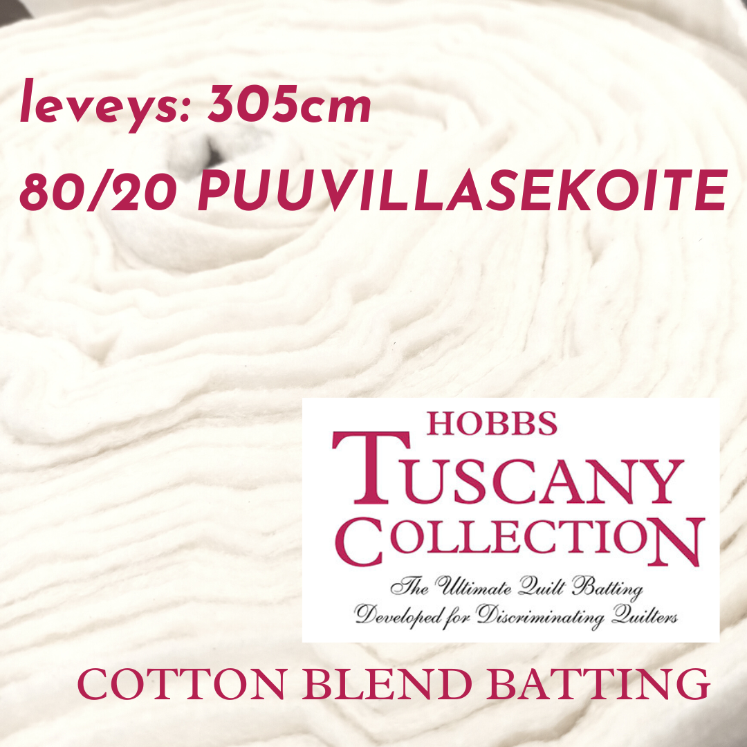 Hobbs Tuscany Collection Cotton Blend 80/20 puuvillasekoitevanu - leveä