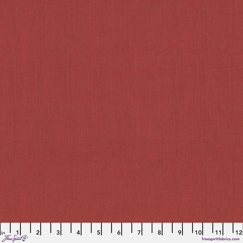 Kaffe Fassett Shot Cottons - Rust SCGP132.RUST yksivärinen puuvillakangas