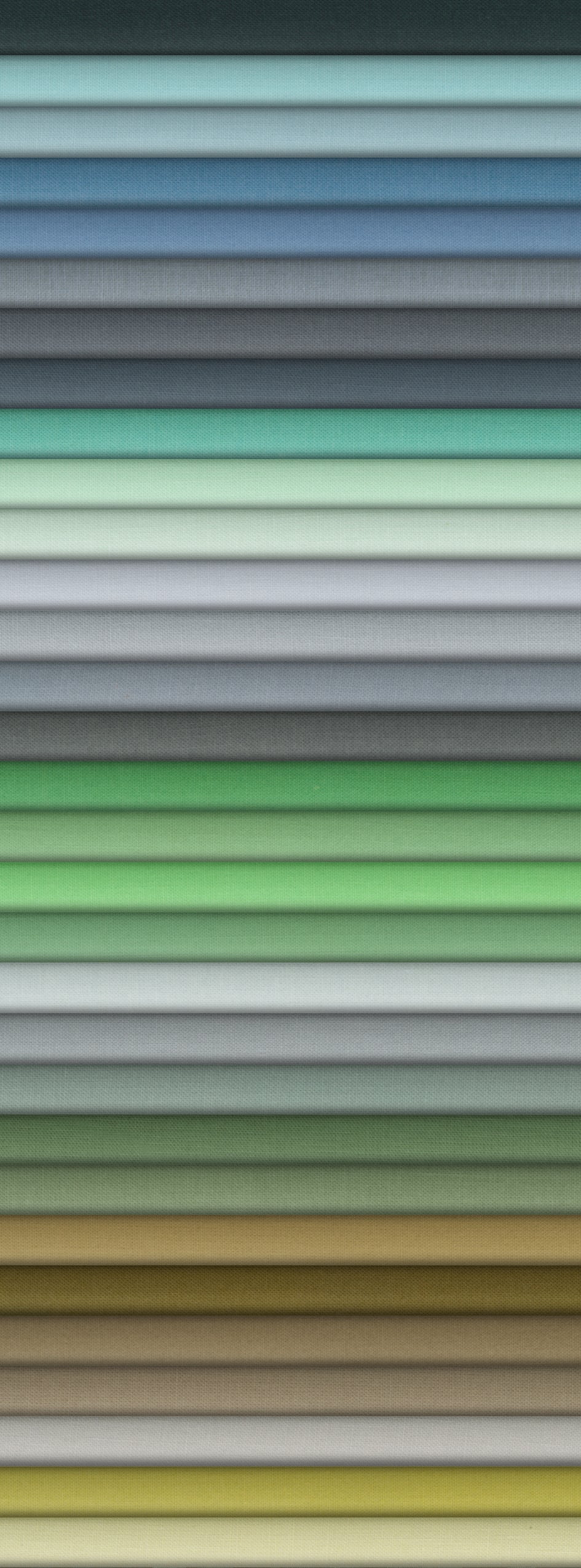 Kona Cotton Solids Aquamarine palette