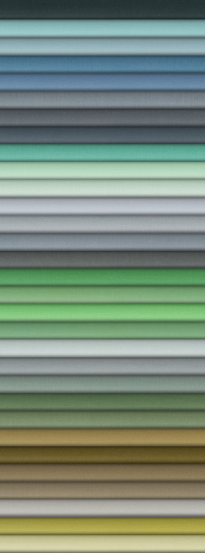 Kona Cotton Solids Aquamarine palette