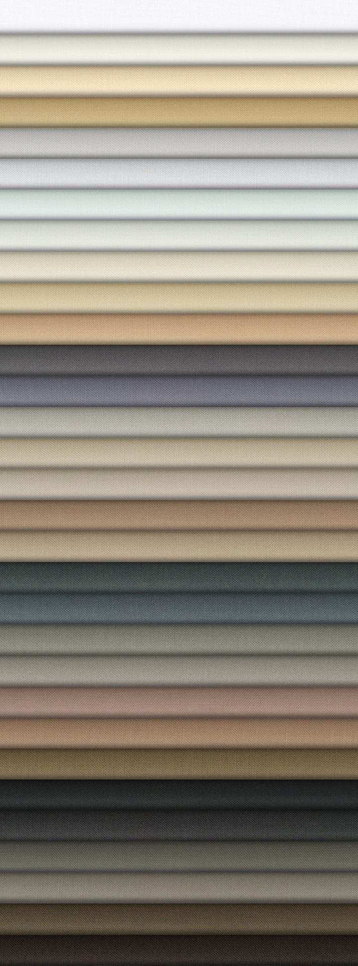 Kona Cotton Solids Tahitian Pearl palette