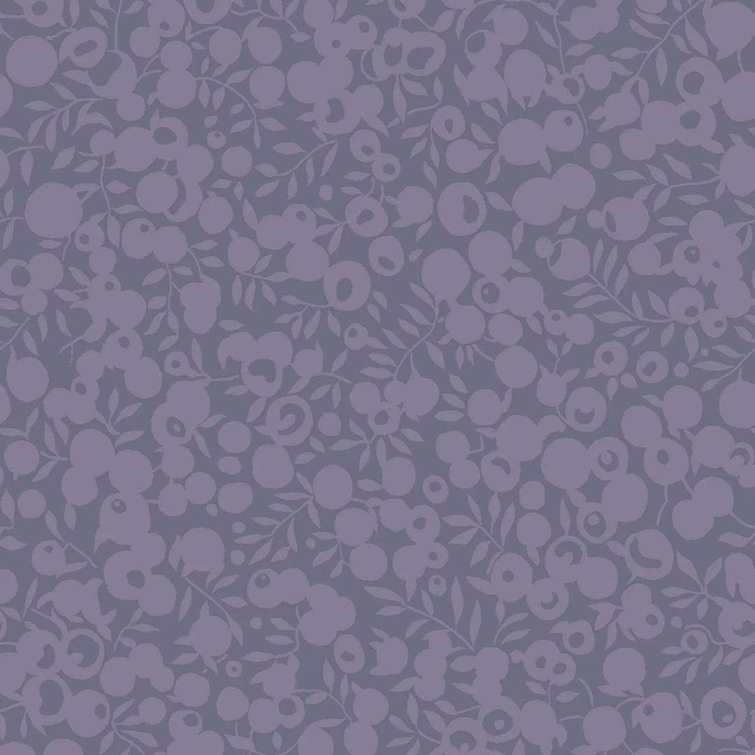 Liberty London kankaiden Wiltshire Shadow kokoelmasta Lavender kangas, mustikka kuvioille 