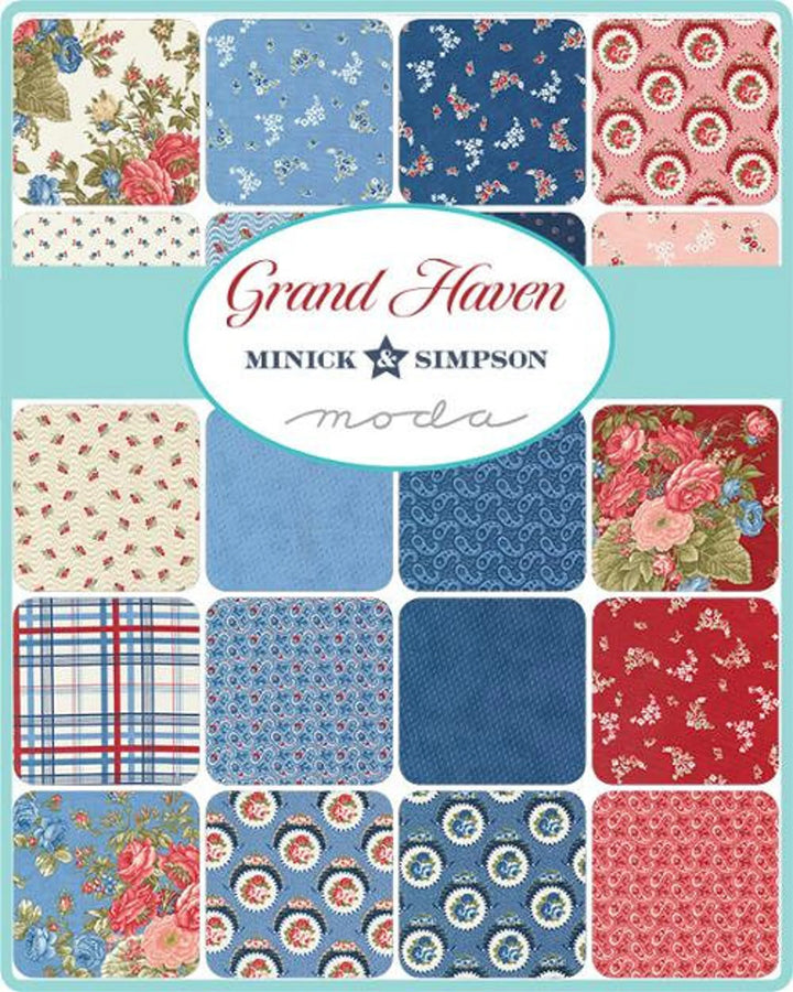 Minick&amp;Simpson - Grand Haven - 5" Charm fabric bundle RP classic