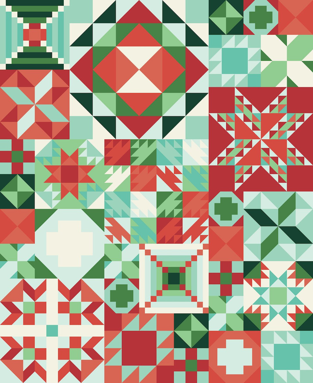 My Favorite Color is Moda Sampler tilkkutyöohje (paperiversio)