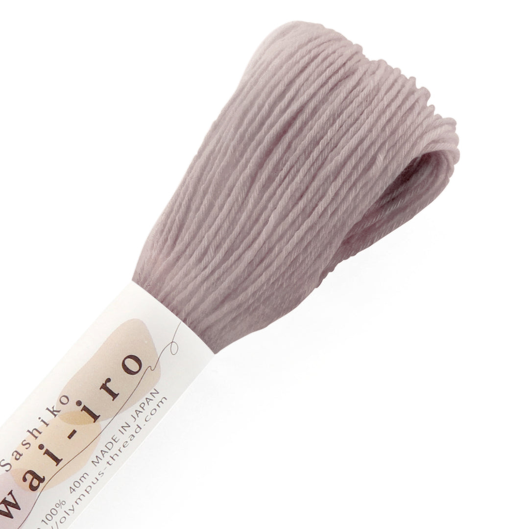 Olympus Sashiko-lanka Awai-iro A16 Oat Milk – harmaanbeige sashikolanka 40m