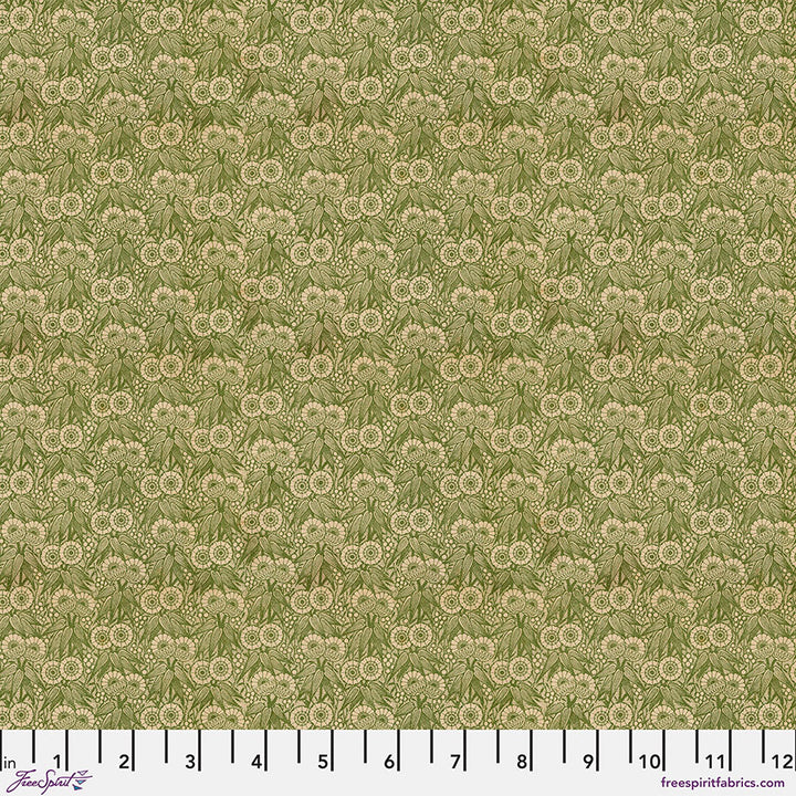 Tim Holtz Palette Green Fat Quarter 10-delad tygbunt