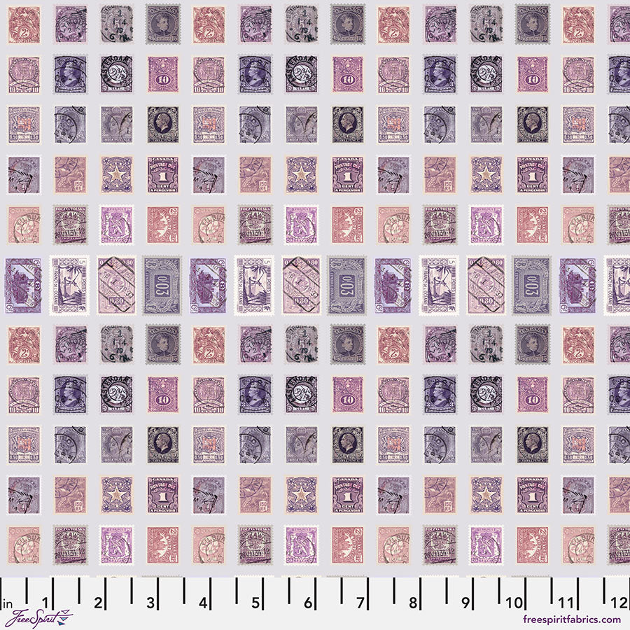 Tim Holtz Palette Purple Fat Quarter 10-delad tygbunt