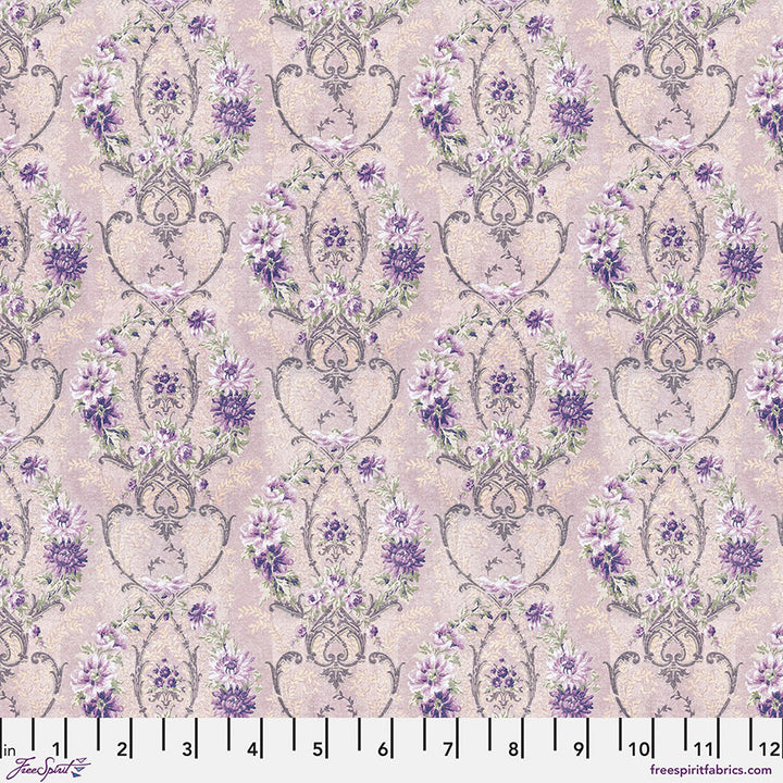 Tim Holtz Palette Lilac Fat Quarter 10-piece fabric bundle