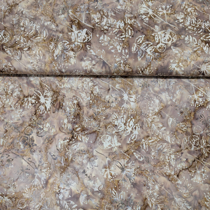 Tonga Batiks - Chateau - Vines Oak B3926 cotton fabric batik