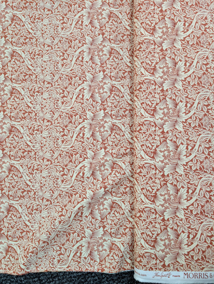 Morris&Co. Emery Walker's House - Rose & Thistle Madder PWWM112.MADDER cotton fabric