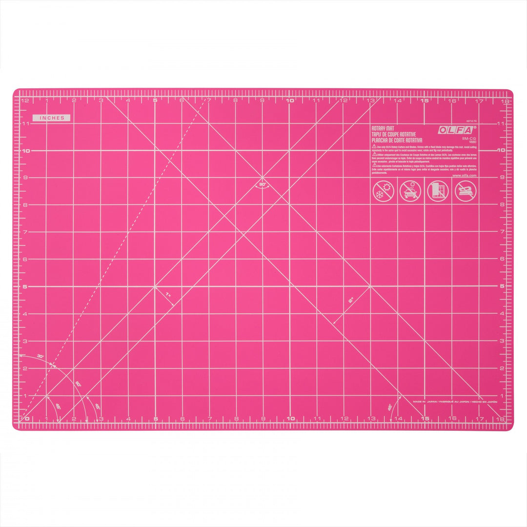 Olfa Leikkuualusta A3 30x45cm (cm-in) vaaleanpunainen