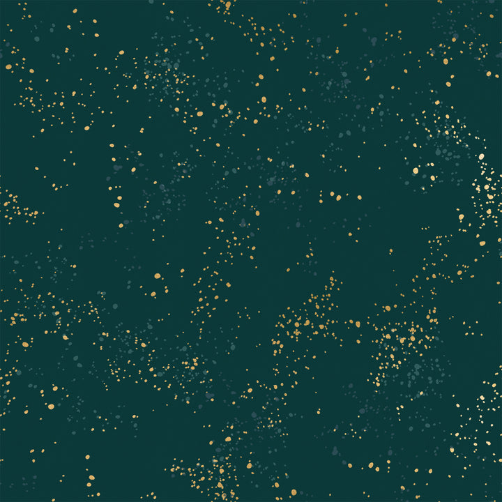 Ruby Star Society - Speckled RS5027-58M Pine metallic cotton fabric