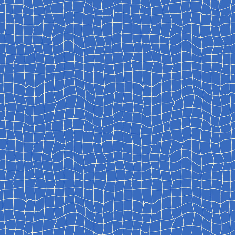 Ruby Star Society - Water RS5131-16 Pool Tiles Royal Blue puuvillakangas