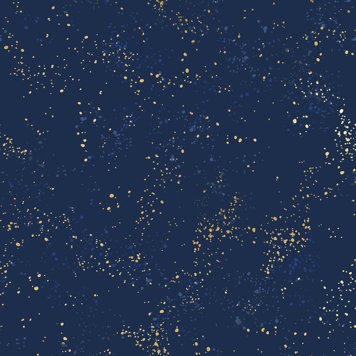 Ruby Star Society - Speckled RS5027-105M Navy metaillinen maaliroiske-tekstuurilla, suunniteltu Rashida Coleman-Halen toimesta.