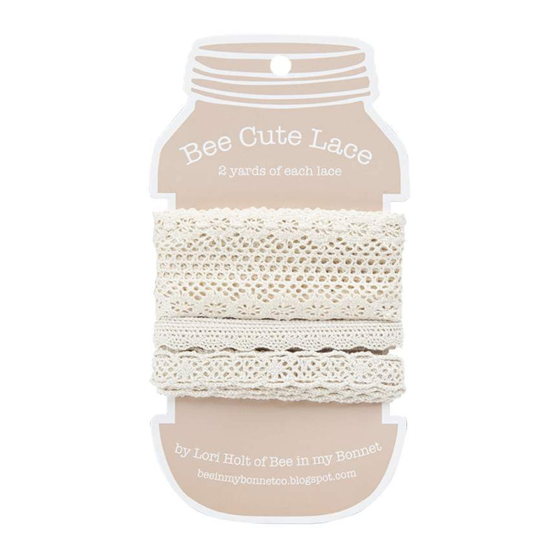 Lori Holt - Bee Cute -pitsikortti luonnollinen valikoima