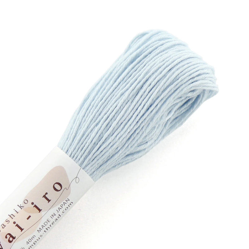 Olympus Sashiko-lanka Awai-iro A4 Baby Blue–  vaaleansininen sashikolanka 40m
