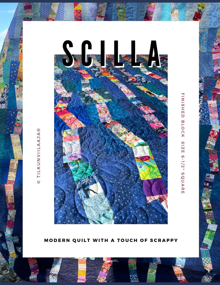 Scilla Quilt Pattern - tilkkupeiton kaava
