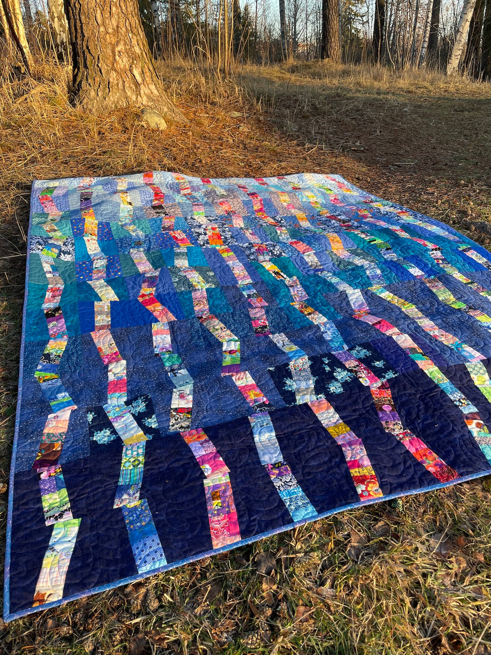 Scilla Quilt metsässä