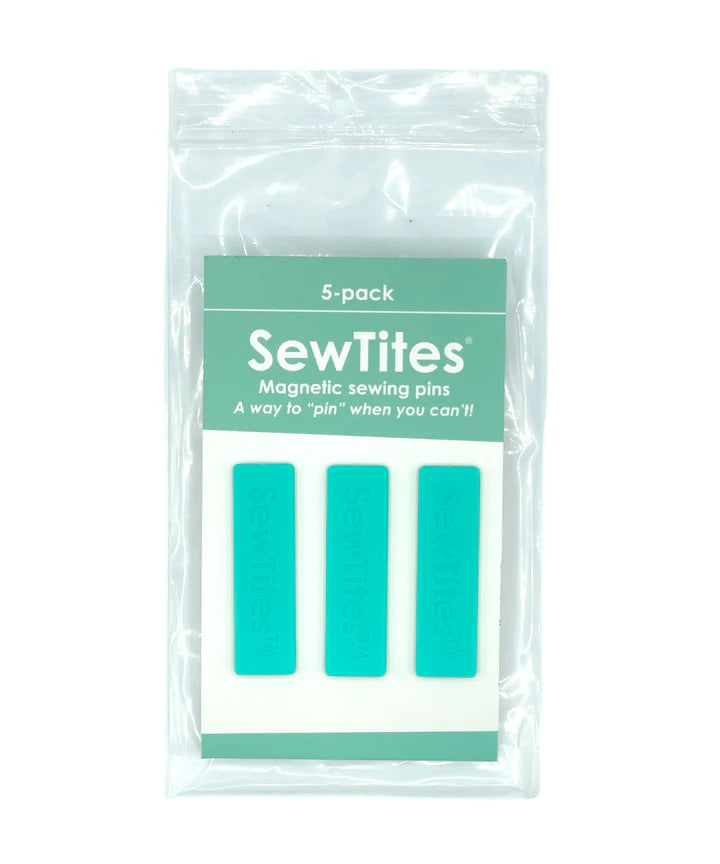 SewTites Originals -magneettineulat (5 kpl), kaksimagneettinen rakenne estää liukumisen – täydellinen EPP:hen, villakirjontaan ja tarkkuutta vaativiin käsitöihin!