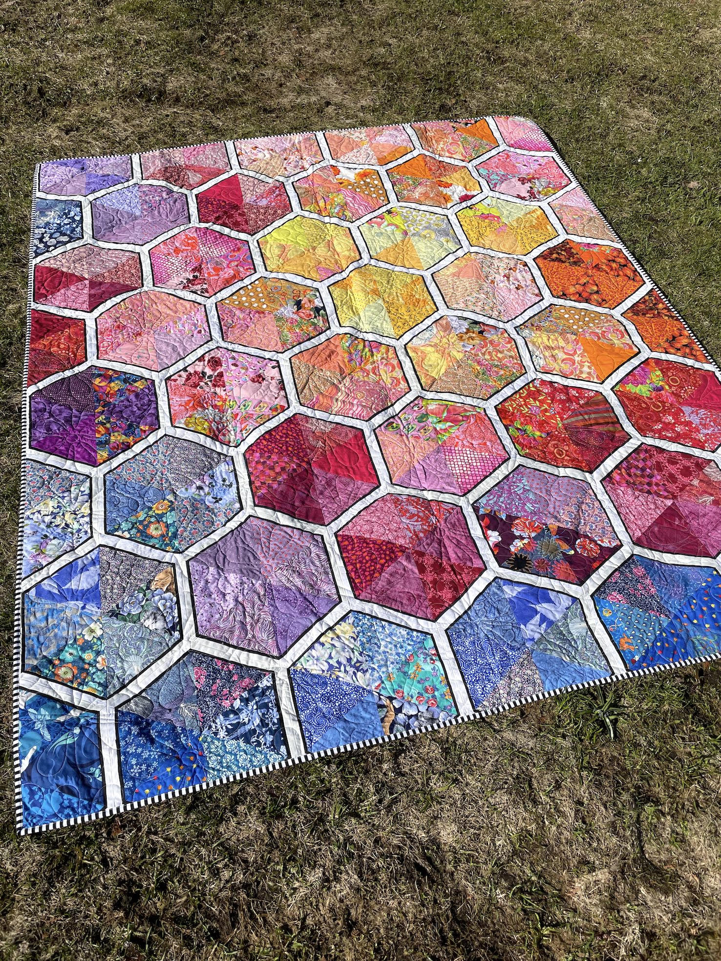 Sixteen Quilt Pattern -tilkkupeiton ohje