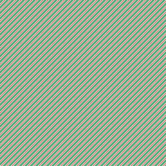 The Nutcracker 227-G Candy Cane Stripe Green vihreä jouluteemainen puuvillakangas, vinoraidallinen candy cane -kuosi