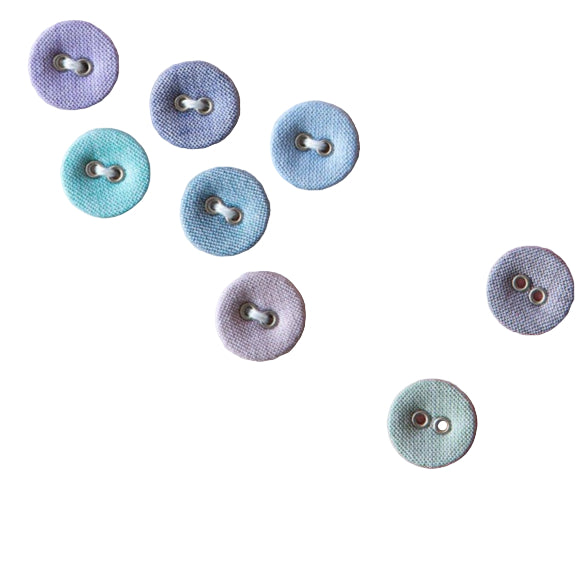 Tilda Chambray Cold buttons 16mm, 8 pcs