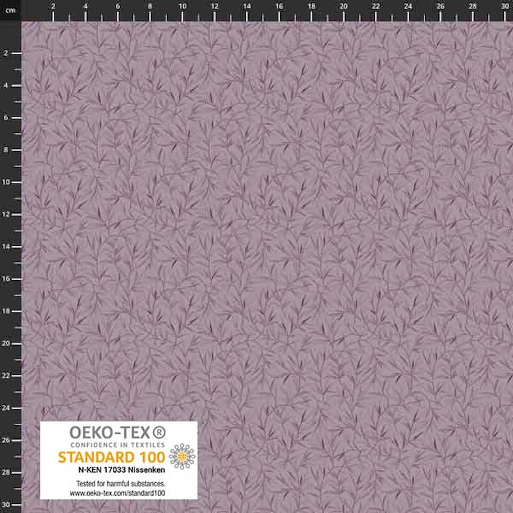 Tiny Delights malva pikkukuosinen puuvillakangas pienellä kuviolla, OEKO-TEX-sertifioitu