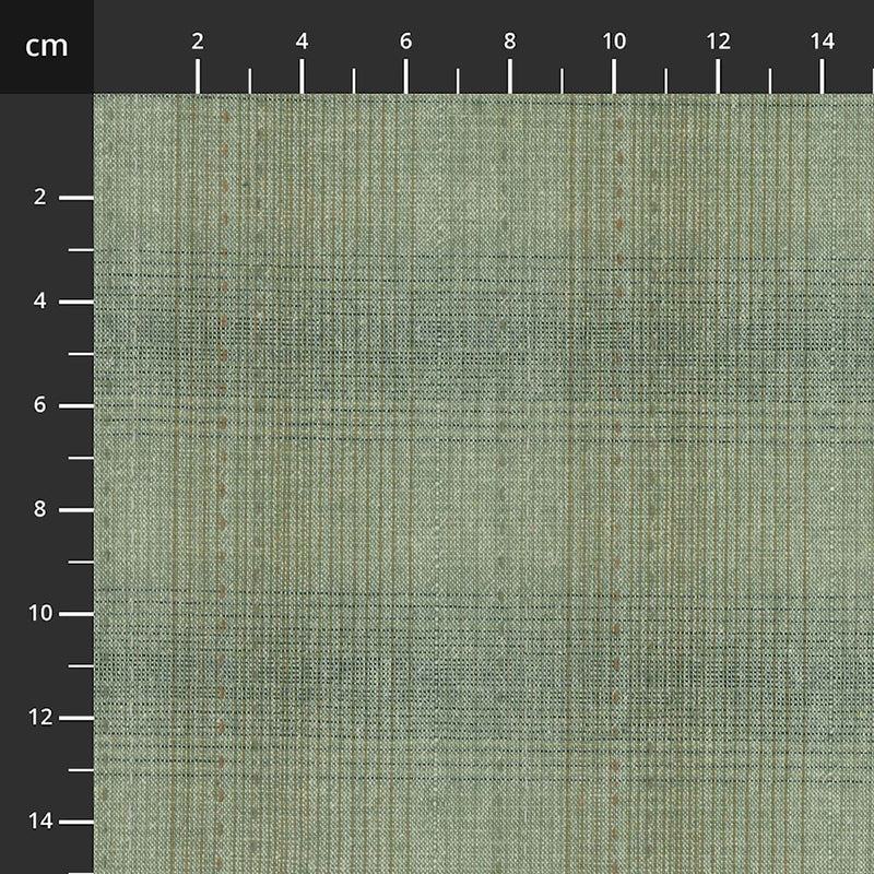Tochio Lankavärjätty 4547-360  vaaleanvihreä, ruudullinen lankavärjätty puuvillakangas, Stof Fabrics, 112 cm leveä