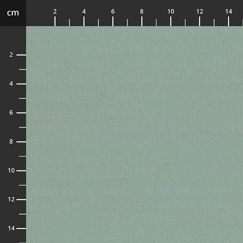 Tochio Lankavärjätty 4547-415 vaaleansininen lankavärjätty puuvillakangas, Stof Fabrics, 112 cm leveä