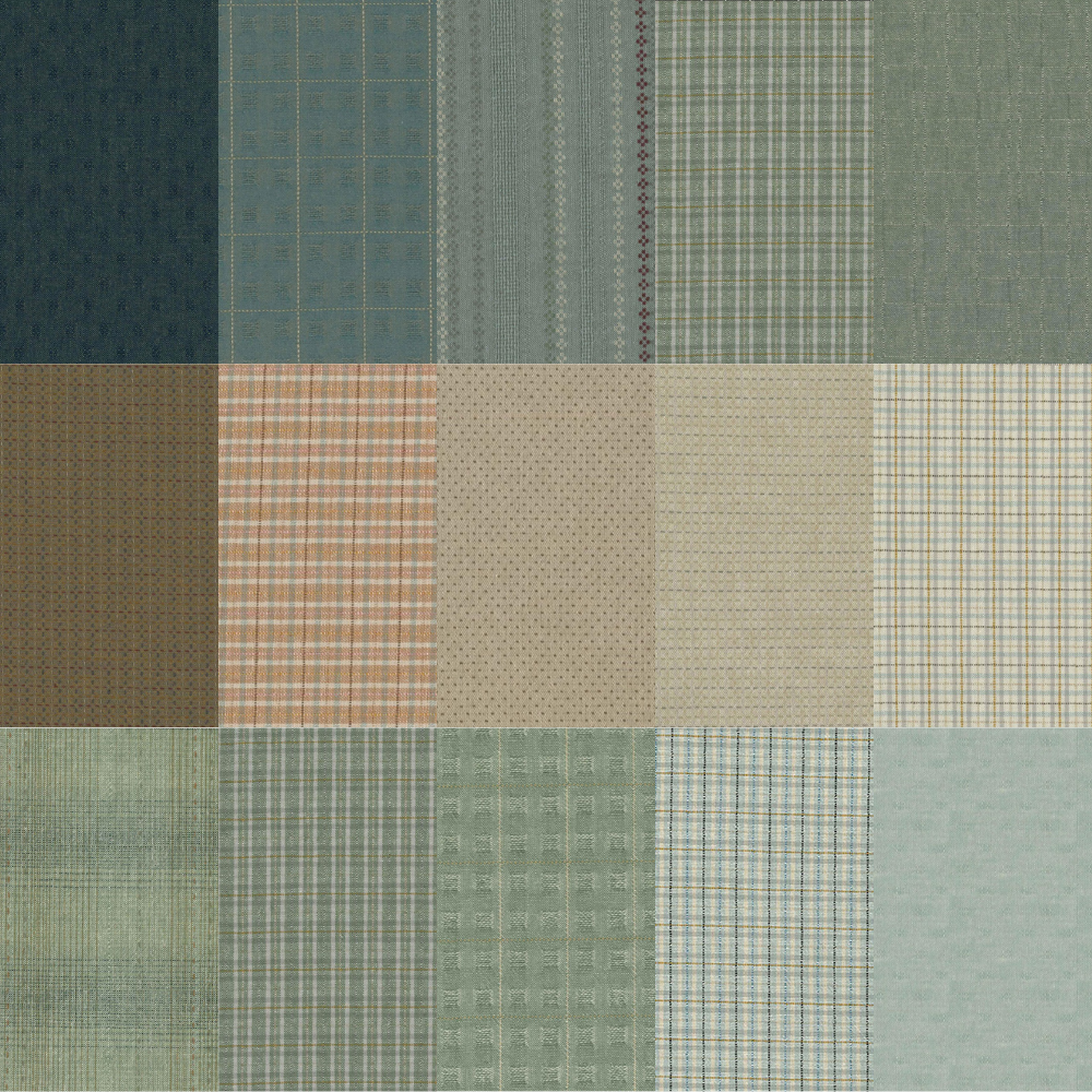 Tochio kokoelman fat quarter nippu 15 kpl
