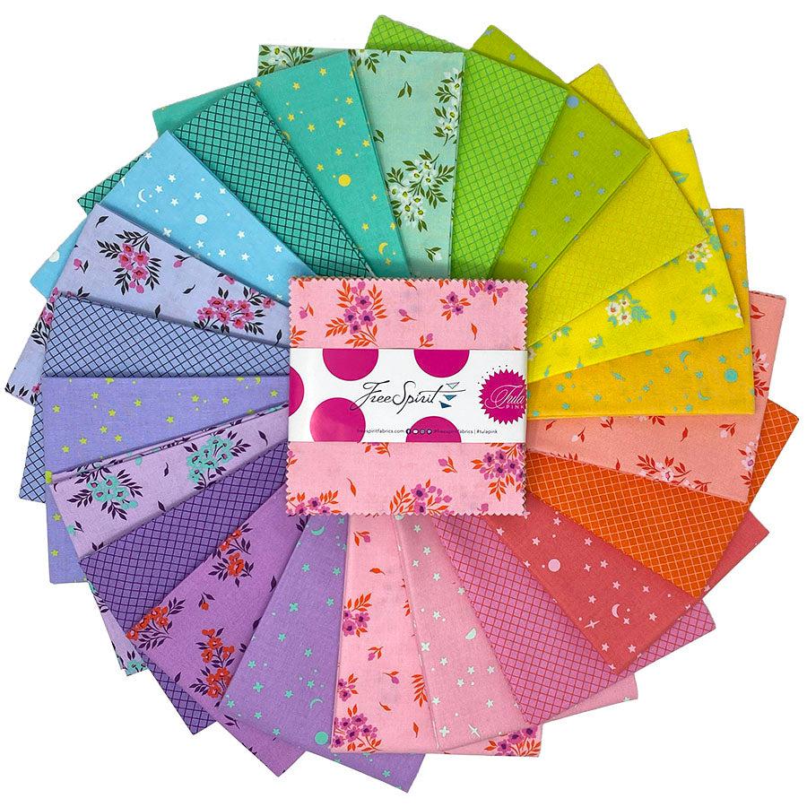 Tule Pinkin True Colors 2025 Full Moon Forest kokoelman 5 tuumaan kangasnippu